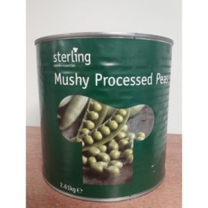 Case Mushy Peas 6 x  2.6kg - Sterling