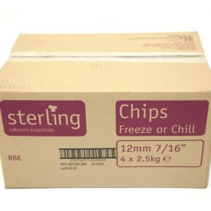 12mm Frozen Chips 22lb A Grade Sterling