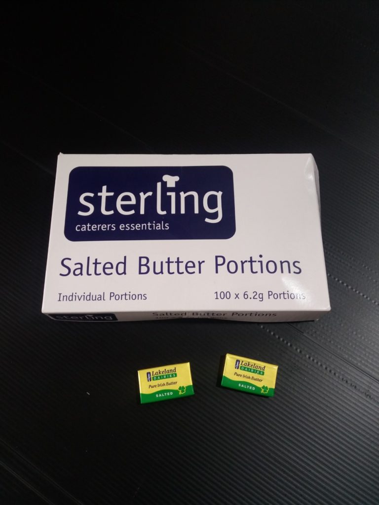 Butter Portions x 100 Mancunian Foods