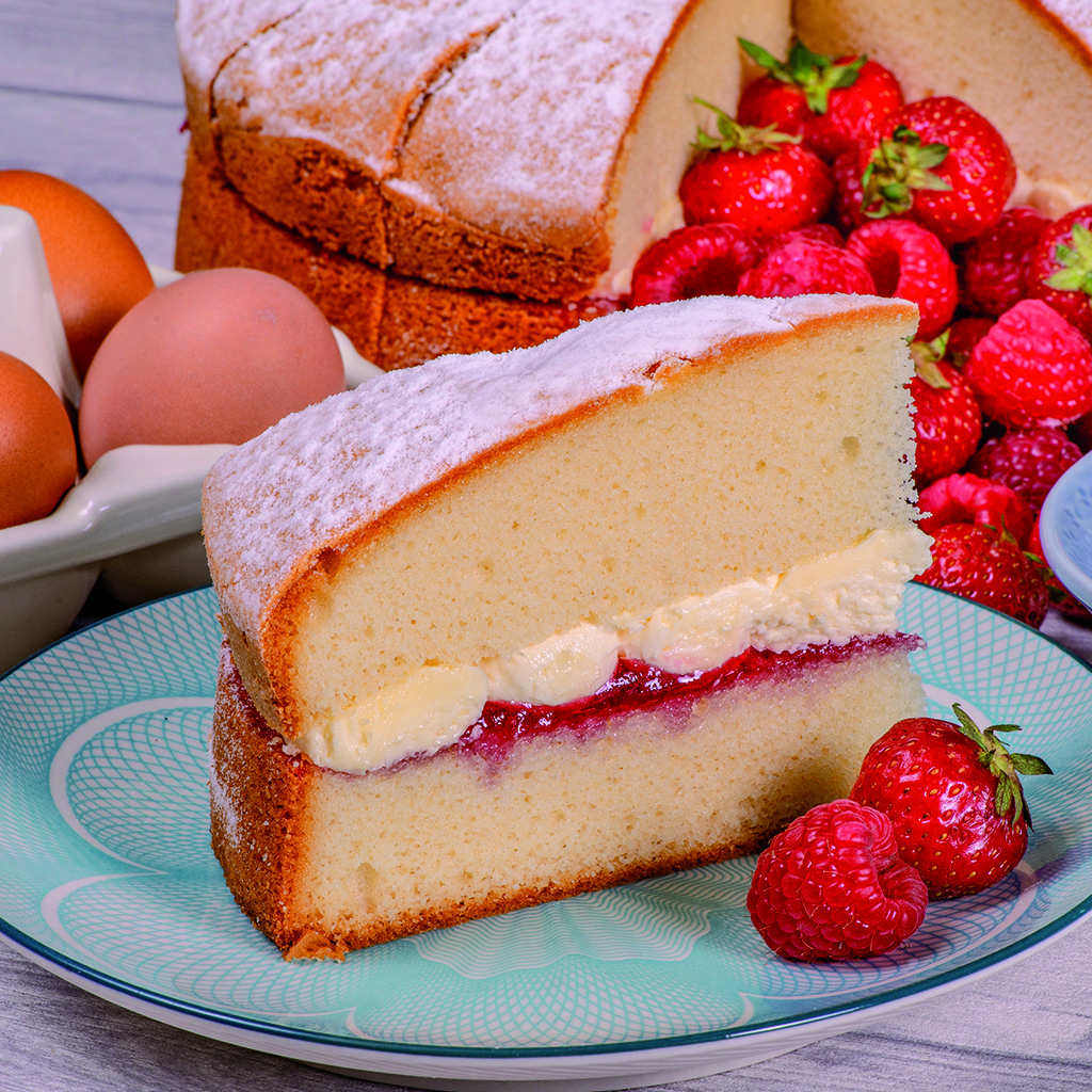 Victoria Sponge Cake Mancunian Foods